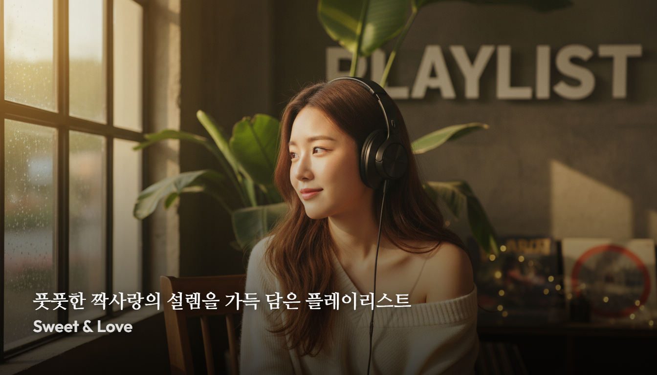 풋풋한 짝사랑의 설렘을 가득 담은 플레이리스트 | Sweet & Love